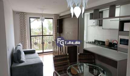 Apartamento com 3 dormitórios para alugar, 71 m² - Centro - São José dos Pinhais/PR