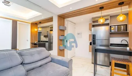 Apartamento com 1 dormitório à venda, 40 m² por R$ 354.990,00 - Agua Verde - Curitiba/PR