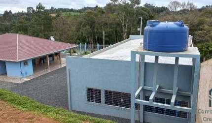 (PERMUTA) Chácara a venda com casa e Barracão, salão de festas na cidade Piên PR