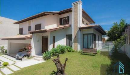 (Permuta ou financiamento) Casa a venda em condomínio, 04 suítes, 06 vagas, no Alphaville em Pinhais PR