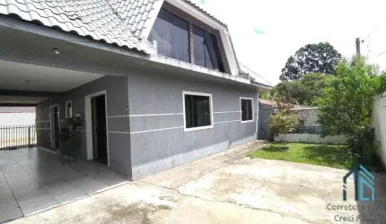 (PERMUTA) Casa a venda, 03 quartos c/suíte, ático, com amplo espaço nos fundos, no Campo Pequeno em Colombo PR