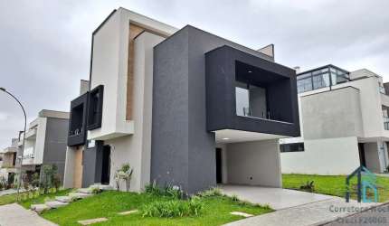 Casa nova em Condomínio, 04 quartos sendo 02 suítes, terraço, no Boa Vista em Curitiba PR