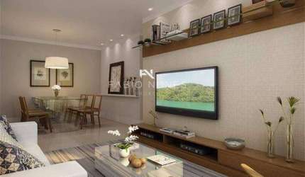 Apartamento à venda, no Palms Recreio Style Residences,  em Rio de Janeiro, Recreio dos Bandeirantes, com 3 quartos, 87,26m²