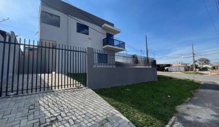 Sobrado de esquina 3 dormitórios c/suíte á venda Jardim das Graças – Colombo/PR.