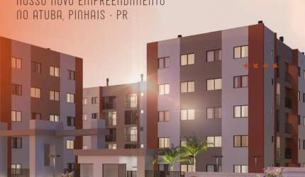 Apartamento 2 quartos no ATUBA - PINHAIS. MINHA CASA MINHA VIDA