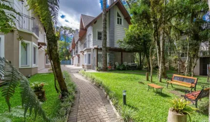 Casa em condomínio fechado com 3 quartos à venda na Rua João Wender, 863, Suzana, Canela, 103 m2 por R$ 1.038.800