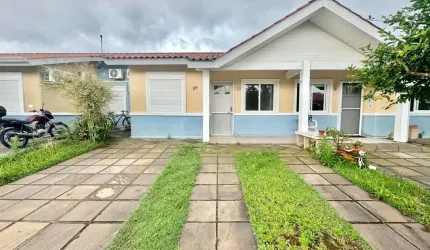 Casa em condomínio fechado com 3 quartos à venda na Rua Boqueirão, 2341, Estância Velha, Canoas, 72 m2 por R$ 519.000
