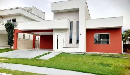 Casa em condomínio fechado com 3 quartos à venda na Avenida Red Park, 980, São João do Rio Vermelho, Florianópolis, 148 m2 por R$ 950.000
