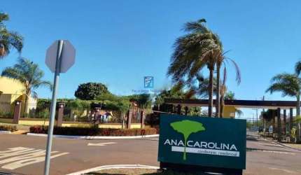 Terreno a venda com 780 m² Condomínio Ana Carolina Cravinhos