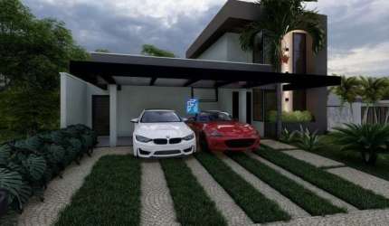 Casa térrea a venda - Condomínio Reserva Imperial - Zona Sul