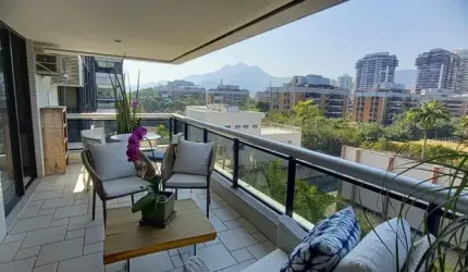 Apartamento 3 quartos para vender Condominio Les Résidences Saint Tropez – Barra da Tijuca – Avenida Lucio Costa