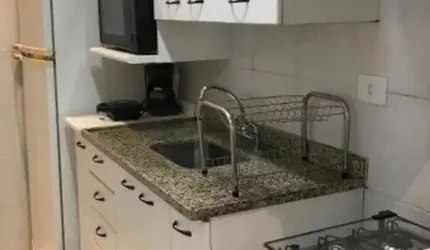 Apartamento à venda no BarraBella com 1 Quarto e 100% Mobiliado