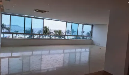 Apartamento para vender localizado na Avenida Vieira Souto, Frontal Mar, 4 Quartos; 1 suite; 2 Vagas, Ipanema
