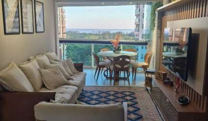 Apartamento com 3 Suítes à venda no Lagoa de Itaúna Barra da Tijuca