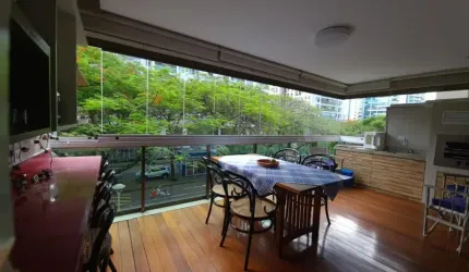 Apartamentos com 4 quartos para vender na Barra da Tijuca, Condomínio Península Gauguin, 4 quartos; 2 suites; 2 vagas; localizado na Avenida dos Flamboyants da Peninsula.