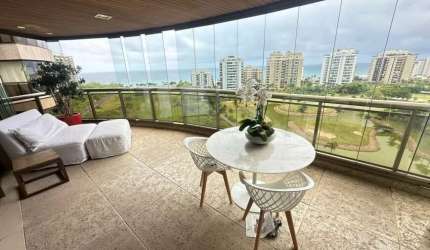 Apartamentos a venda Condomínio Golden Green, 240m2, Avenia Lucio Costa Barra da Tijuca