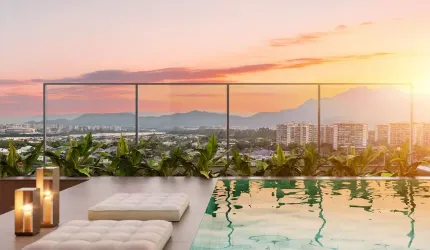 Cobertura Linear 3 quartos a venda na Barra da Tijuca, 168m2, Epic Golf Residence, Golf Olimpico
