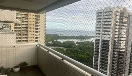 Apartamentos com 3 quartos para vender na Barra da Tijuca, 3 quartos; 1 sute; 2 vagas; Condomínio Verdes Mares – Pedra e Itaúna