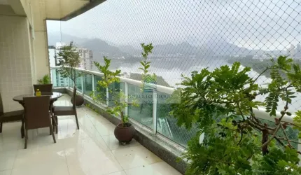 Cobertura de luxo na Barra da Tijuca: 3 quartos, 3 suítes, 1 sala, 3 vagas de garagem, 180m² - Rio de Janeiro-RJ