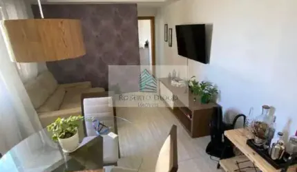 Apartamento à venda no Camorim, Rio de Janeiro - 1 quarto, 1 sala, 1 vaga de garagem - 43m² de área