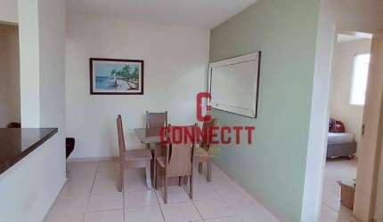 Apartamento Mobiliado, com 2 dormitórios à venda, 47 m² por R$ 160.000 - Ribeirânia - Ribeirão Preto/SP