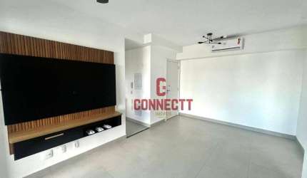 Apartamento com 2 dormitórios, 69 m² - venda por R$ 630.000,00 ou aluguel por R$ 4.000,00/mês - Jardim Olhos D'Água - Ribeirão Preto/SP