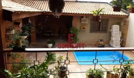 Casa Sobrado com 3 dormitórios à venda, 246 m² por R$ 750.000 - Parque dos Bandeirantes - Ribeirão Preto/SP