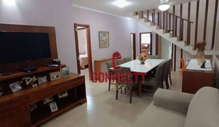 Casa com 3 dormitórios para alugar, 181 m² por R$ 7.161,01/mês - Alto da Boa Vista - Ribeirão Preto/SP