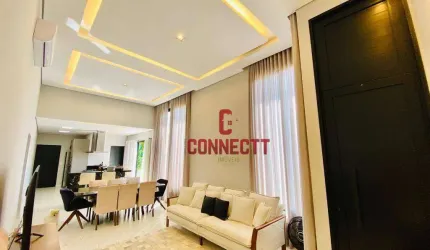 Casa com 3 dormitórios à venda, 155 m² por R$ 1.380.000,00 - Condomínio Quinta dos Ventos  - Ribeirão Preto/SP