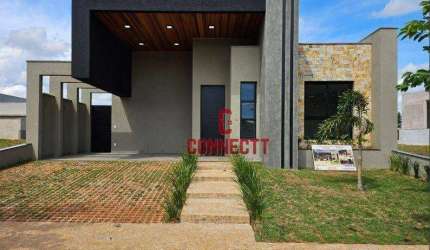 Casa com 3 dormitórios à venda, 157 m² por R$ 1.290.000,00 - Vivendas da Mata - Portal Paineiras - Ribeirão Preto/SP