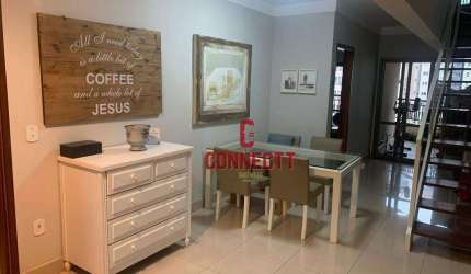 Oportunidade! Apartamento Cobertura Duplex com Sauna e Jacuzzi- 3 dormitórios, 217 m² à venda por Apenas R$ 840.000 - Jd.Botânico - Ribeirão Preto/SP
