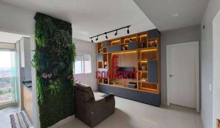 Apartamento com 2 dormitórios sendo 1 suíte à venda, 67 m² por R$ 620.000 - Quinta da Primavera - Ribeirão Preto/SP