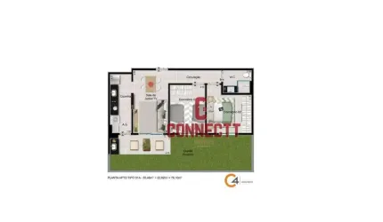 Apartamento com 2 dormitórios à venda, 78 m² por R$ 309.000,00 - Bonfim Paulista - Ribeirão Preto/SP