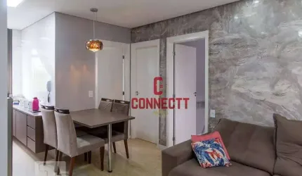 Apartamento com 2 dormitórios à venda, 45 m² por R$ 215.000,00 - Jardim Itaú - Ribeirão Preto/SP