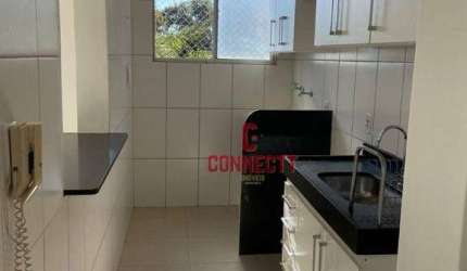 Apartamento com 2 dormitórios para alugar, 45 m² por R$ 1.350,02/mês - Parque dos Lagos - Ribeirão Preto/SP