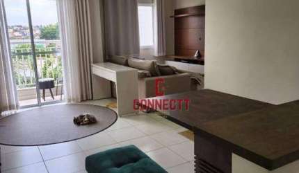 Apartamento mobiliado à venda, 64 m² por R$ 396.000 - Belize - Sumarezinho - Ribeirão Preto/SP