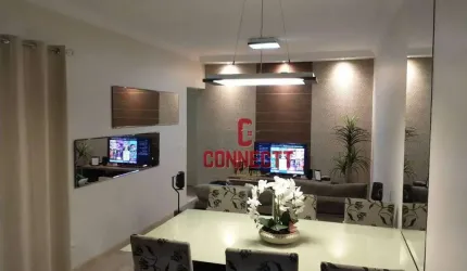 Apartamento com 3 dormitórios à venda, 75 m² por R$ 477.000,00 - Jardim São José - Ribeirão Preto/SP