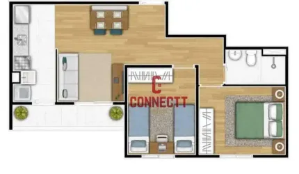 Apartamento à venda, 51 m² por R$ 210.000,00 - Jardim Anhangüera - Ribeirão Preto/SP