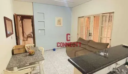 CASA COM 2 QUARTOS SENDO 1 SUITE 4 VAGAS NO PARQUE RIBEIRÃO.