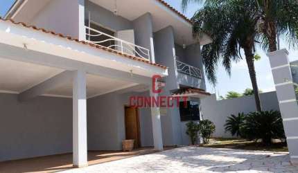 CASA SOBRADO DE 4 QUARTOS PISCINA  5 VAGAS DE GARAGEM NA CITY RIBEIRÃO PRETO.