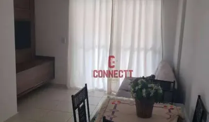 Apartamento com 1 dormitório para alugar, 45 m² por R$ 2.567/mês - Nova Aliança - Ribeirão Preto/SP