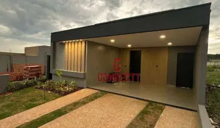 CASA DE 3 SUITES 4 VAGAS EM CONDOMÍNIO