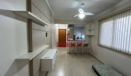 Apartamento com 1 dormitório para alugar, 44 m² por R$ 2.218/mês - Jardim Irajá - Ribeirão Preto/SP