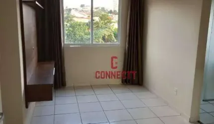 Apartamento com 2 dormitórios para alugar, 46 m² por R$ 1.636/mês - Ribeirânia - Ribeirão Preto/SP