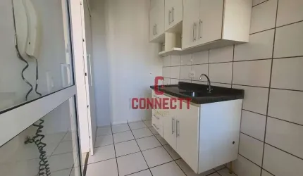Apartamento com 2 dormitórios para alugar, 54 m² por R$ 2.258/mês - Parque Industrial Lagoinha - Ribeirão Preto/SP