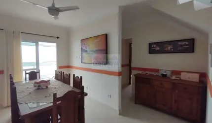 Cobertura duplex frente mar com 3 dormitórios sendo 2 suítes, 120 m². Bairro Caiçara, Praia Grande