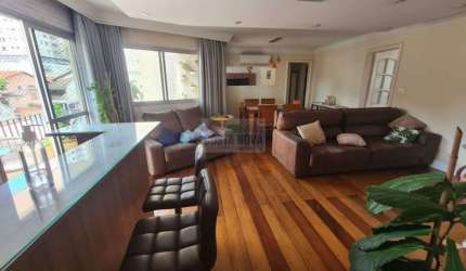 Apartamento a venda, 3 suítes, 3 vagas, sala com varanda, bairro Santana