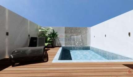 Casa Alta Duplex a Venda! 3 quartos e duas suítes, 215 m2, área de lazer e 2 vagas de garagem.