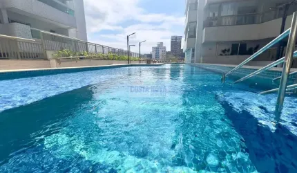 Apartamento com 2 quartos sendo 1 suíte, 2 vagas, lazer completo, bairro Canto do forte