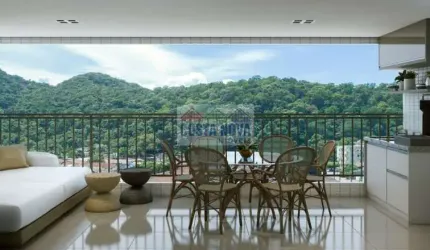 Apartamento à Venda no Forte - 2 Dormitórios com Suíte e Varanda Gourmet